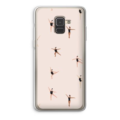 Dancing #1: Samsung Galaxy A8 (2018) Transparant Hoesje