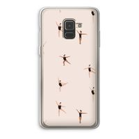 Dancing #1: Samsung Galaxy A8 (2018) Transparant Hoesje