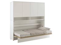Opklapbed CONCEPTION PRO 90x200 cm kasjmier (horizontaal) met opzetkast met matras Opklapbed CONCEPTION PRO 90x200 cm kasjmier (horizontaal) met opzetkast met matras