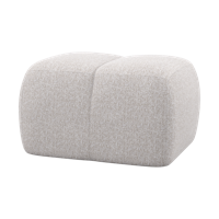 Woood Mojo poef bouclé Ecru Melange