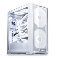 Lian Li LANCOOL 215 Midi-tower Behuizing, Gaming-behuizing Wit 2 voorgeïnstalleerde LED-ventilators, 1 voorgeïnstalleerde ventilator, Ventilatiebesturing, - thumbnail