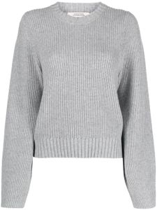 Dorothee Schumacher sweat en maille à design nervuré - Gris