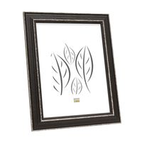 Deknudt Fotokader zwart met naturelkleurig accent 18x24 S221F2