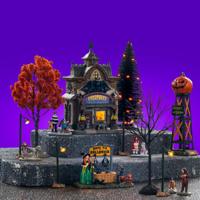 Halloweenminiatuur Creatures Of The Night Pet Shop Kit 23x46x26 cm - Lemax
