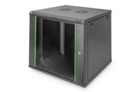 Digitus DN-19 12U-6/6-EC-SW 19inch-wandkast (b x h x d) 600 x 638 x 600 mm 12 HE Zwart, Zwart (mat), Zwart (RAL 9005)