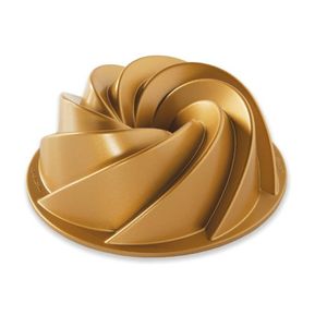 Nordic Ware - Tulband Bakvorm ""6-cup Heritage Bundt Pan "" - Nordic Ware Premier Gold Little Bundts