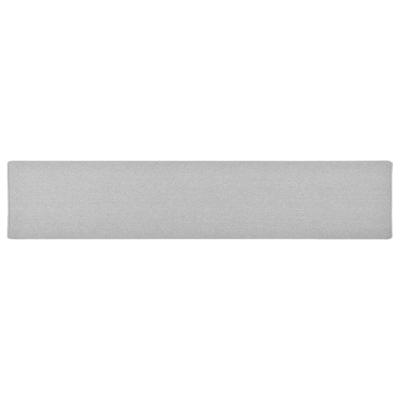VidaXL Tapijtloper 50x250 cm lichtgrijs