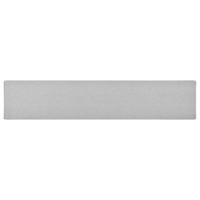 VidaXL Tapijtloper 50x250 cm lichtgrijs