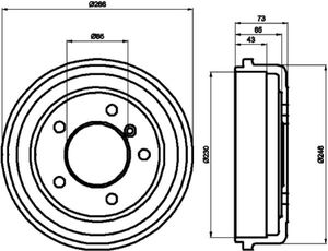 Textar Remtrommel 94005500