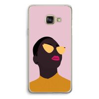 Yellow glasses: Samsung Galaxy A3 (2016) Transparant Hoesje