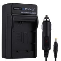 PULUZ 2-in-1 Digitale Camera batterij autolader voor Sony NP-FW50 accu