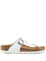 Birkenstock Gizeh Birko-Flor thong slides - Blanc