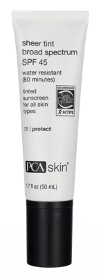 PCA Skin Sheer Tint Broad Spectrum SPF45 50 ml