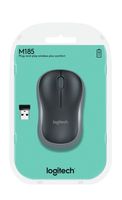 Logitech M185 Draadloze Muis Muis Grijs - thumbnail