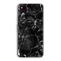 Zwart Marmer 2: Google Pixel 4a 5G Transparant Hoesje