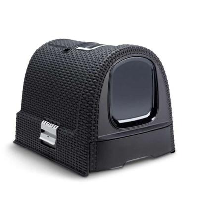 Kattenbak Curver Antraciet 51 x 38,5 x 39,5 cm Plastic (Plastic)