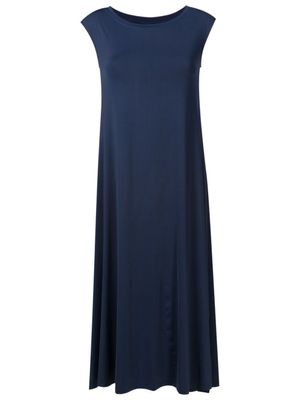Lygia & Nanny robe mi-longue à design noué - Bleu