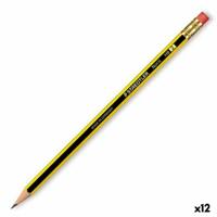 Potlood met Gum Staedtler Noris 122 HB (12 Stuks)