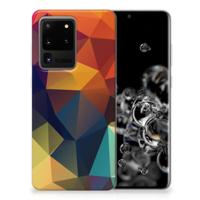Samsung Galaxy S20 Ultra | TPU Hoesje | Polygon Color