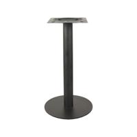 LABEL51 Eetkamertafel Tafelpoot Enkel Rond - Zwart - Metaal - Enkel Rond 72 cm