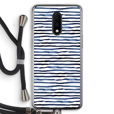 Verrassende lijnen: OnePlus 7 Transparant Hoesje met koord