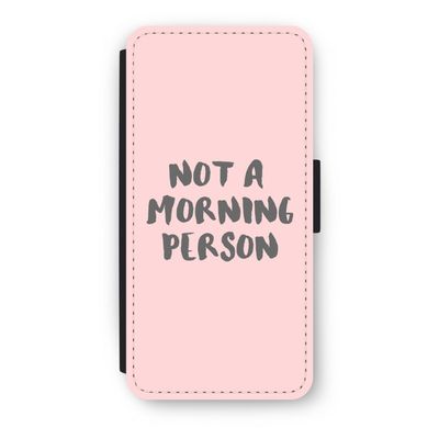 Morning person: iPhone 7 Flip Hoesje