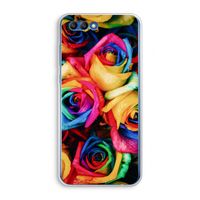 Neon bloemen: Honor 10 Transparant Hoesje