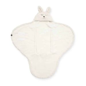 Jollein wikkeldeken Bunny Off-White Maat