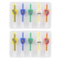 Harry Potter Birthday Candle 10-Pack Logos