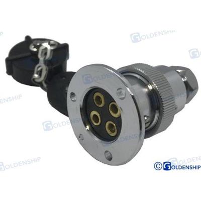 Enchufes y pasacables GS11025 - ENCHUFE ESTANCO 5 AMP. 4 POLOS