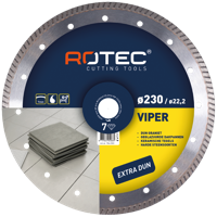Rotec Diamantzaagblad 'Viper 7 / Turbo Fine Cut' | Ø200x1,4xØ30,0 - 704.2005