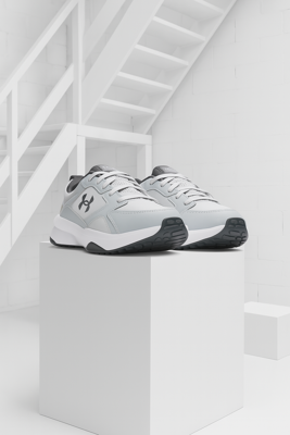 Under Armour Charged Edge Sneakers Heren Grijs - Maat 42.5 - Kleur: Zwart | Soccerfanshop