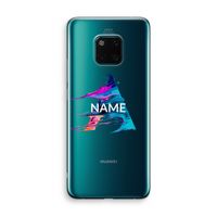 Abstract Spectrum: Huawei Mate 20 Pro Transparant Hoesje