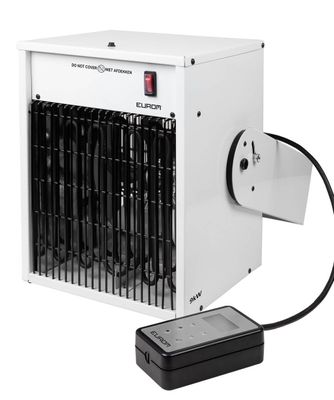 EuromEK9000 Wall Ventilatorkachel Wit