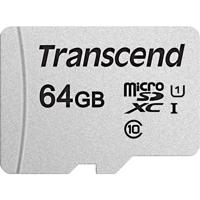 Transcend Premium 300S microSDXC-kaart 64 GB Class 10, UHS-I, UHS-Class 1