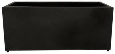 TS Collection Planter Sten 54x23 h24 cm Matzwart