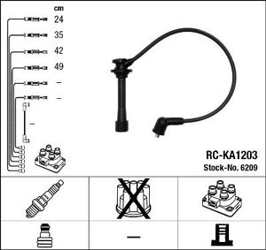 Bougiekabelset RCKA1203