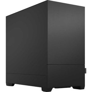 Pop Mini Silent Black Solid Tower behuizing