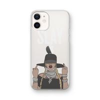 Slay All Day: iPhone 12 mini Transparant Hoesje