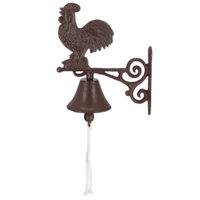 Esschert design Deurbel haan - gietijzer - L25 cm - vintage - klassieke deurbel