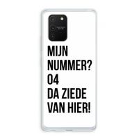Da ziede van hier: Samsung Galaxy S10 Lite Transparant Hoesje