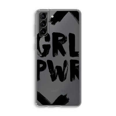 Girl Power #2: Samsung Galaxy S21 Plus Transparant Hoesje