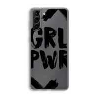 Girl Power #2: Samsung Galaxy S21 Plus Transparant Hoesje