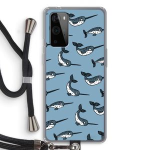 Narwhal: OnePlus 9 Pro Transparant Hoesje met koord