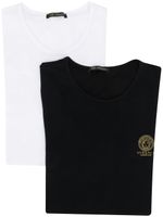 Versace lot de 2 t-shirts Medusa à logo - Blanc