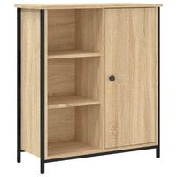 vidaXL Dressoir 70x30x80 cm bewerkt hout sonoma eikenkleurig