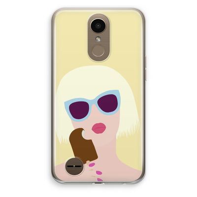 Ice cream: LG K10 (2017) Transparant Hoesje