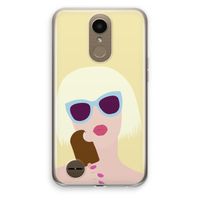 Ice cream: LG K10 (2017) Transparant Hoesje