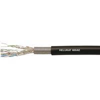 Helukabel 802168-500 Ethernetlkabel CAT 7e S/FTP 4 x 2 x 0.258 mm² Zwart 500 m