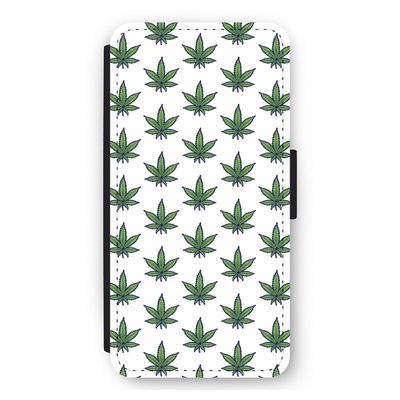 Weed: iPhone 12 Pro Max Flip Hoesje